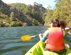 Ruta en canoa por el Polea