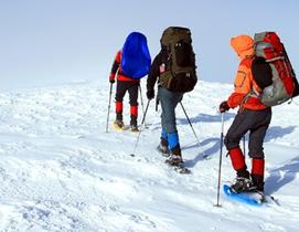 Ruta en raquetas de nieve